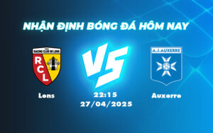lens auxerre 27 04 ligue 1
