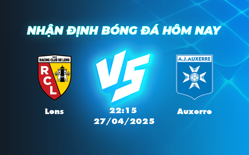 lens auxerre 27 04 ligue 1