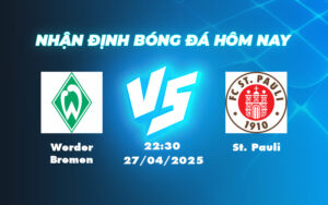 werder bremen st pauli 27 04 bundesliga