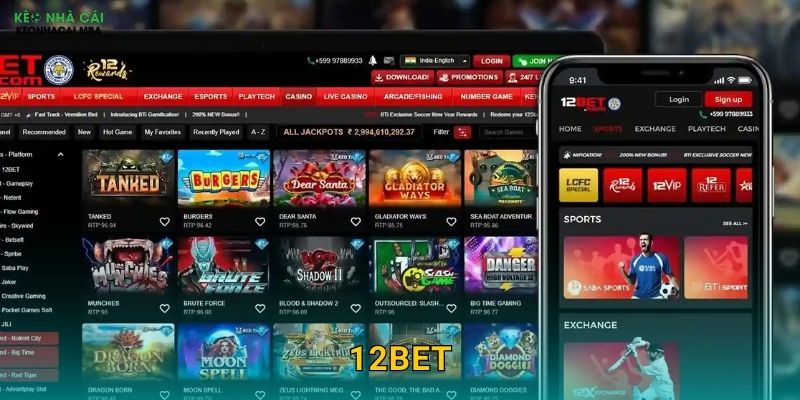 12BET – Nhà Cái Hàng Đầu Châu Á Qua Đánh Giá Của Keo Nha Cai