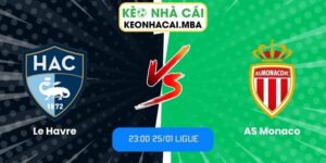 Soi kèo Le Havre vs AS Monaco