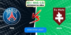 Soi kèo PSG vs Metz (03:05 22/02, Ligue 1)