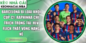 Barcelona bị loại khỏi Cúp C1